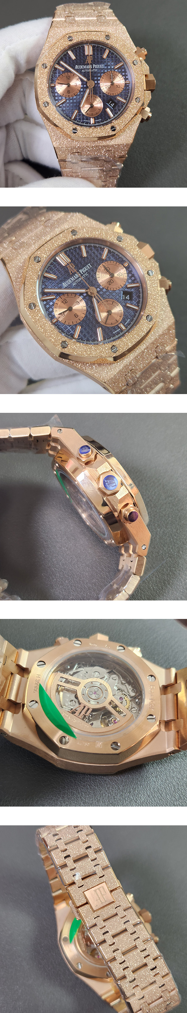 【OM工場】ブルー文字盤 、オーデマピゲ コピー時計26240、紳士にふさわしい時計、驚き品質